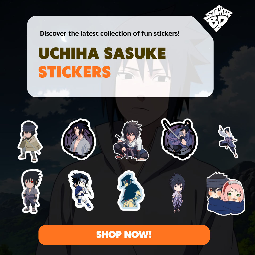 Uchiha Sasuke Sticker Bundle