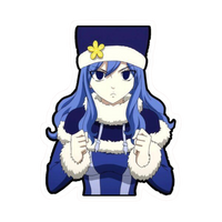 Juvia Lockser Fairy Tail Sticker | Water Mage Premium Sticker