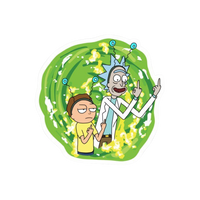 Hall of Rick and Morty | Rick and Morty Sticker | TV Series