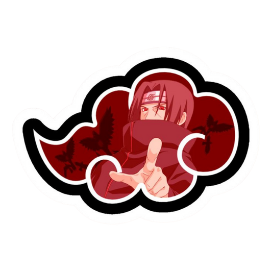 Itachi Uchiha Naruto Sticker 2 | Akatsuki Anime Premium Sticker