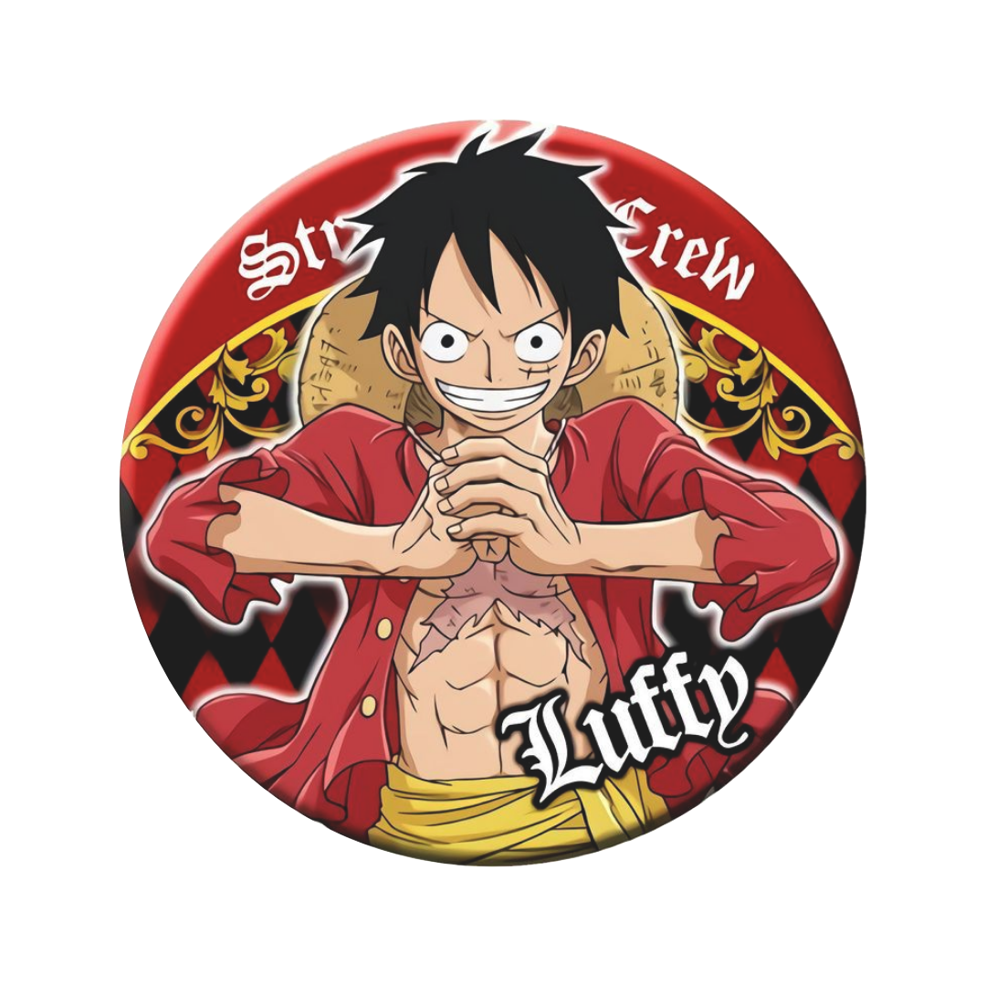 Luffy Tinplate Badge