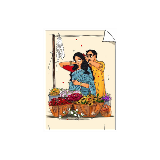 Bengali Couple | Bangladesh Stickers Collection | StickerBD