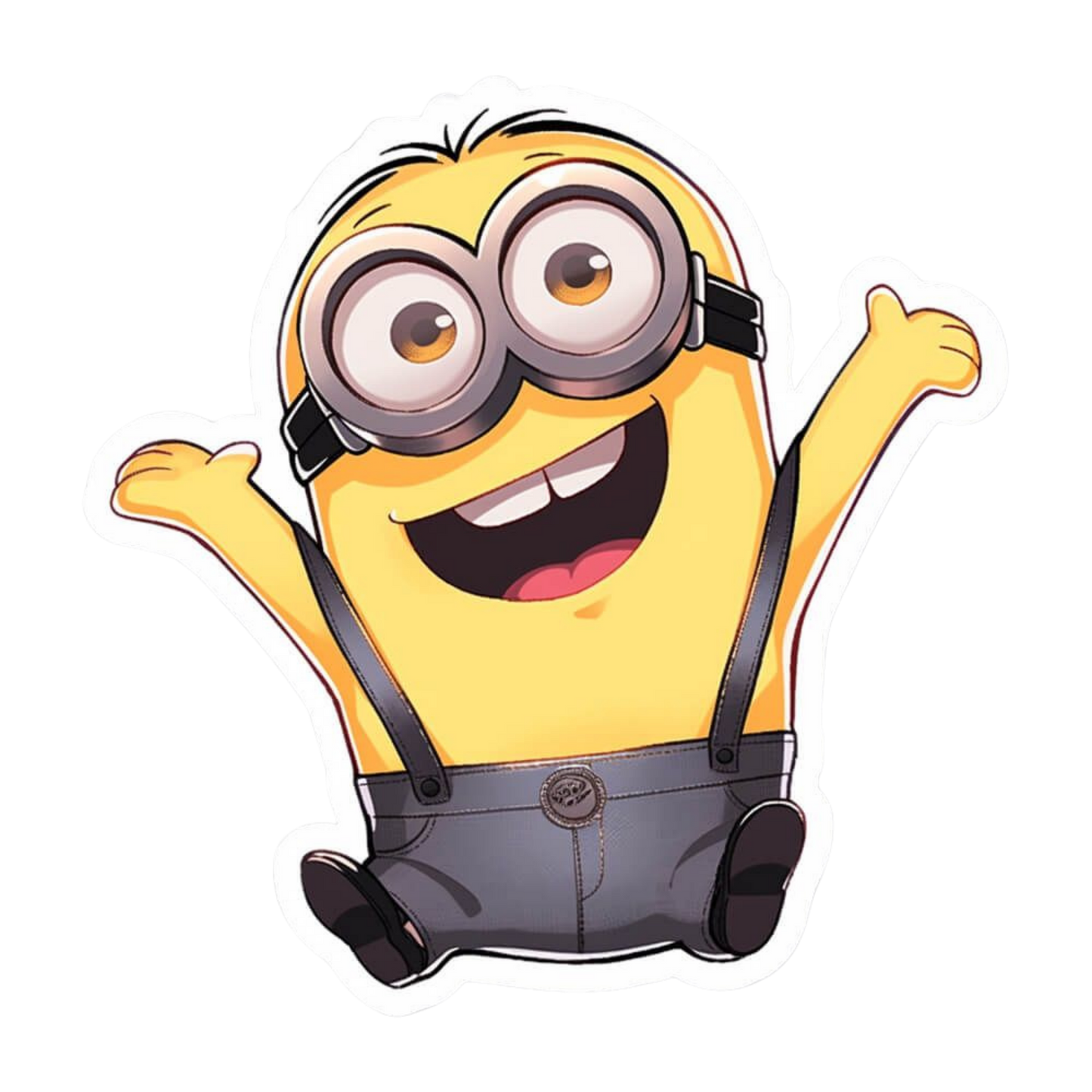 Minions | Cute Cartoon Sticker 42 | StickerBD