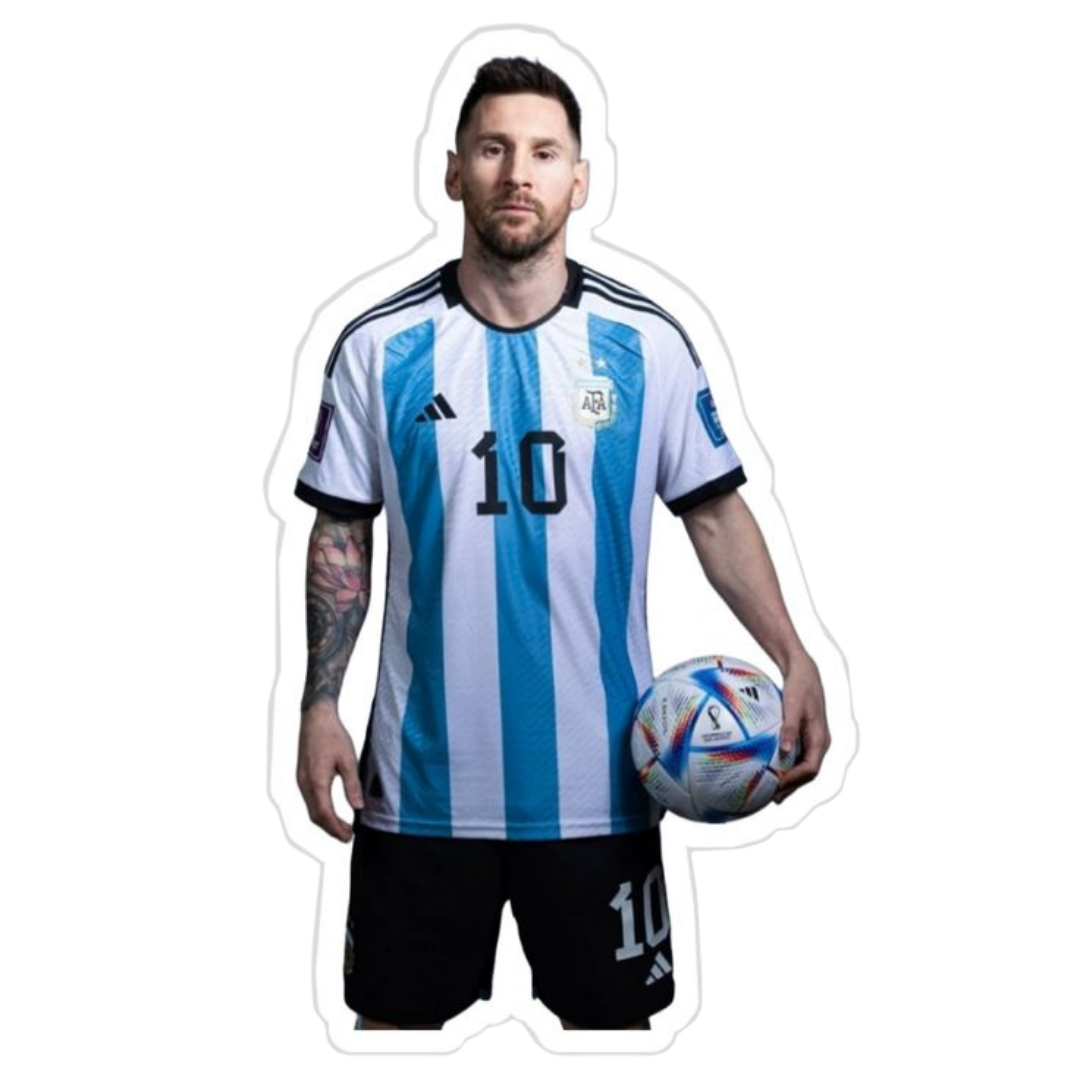 Messi 52 | Leo Messi Premium Football Sticker | Legendary Footballer