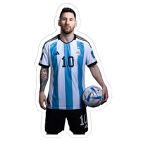 Messi 52 | Leo Messi Premium Football Sticker | Legendary Footballer