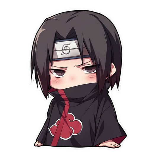 Itachi Uchiha Naruto Sticker 3 | Akatsuki Anime Premium Sticker