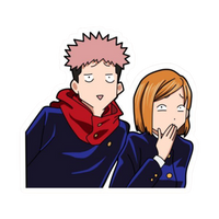 Itadori Yuji Jujutsu Kaisen Anime Sticker #22 | StickerBD