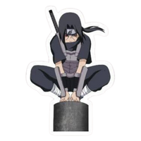 Itachi Uchiha Naruto Sticker 4 | Akatsuki Anime Premium Sticker