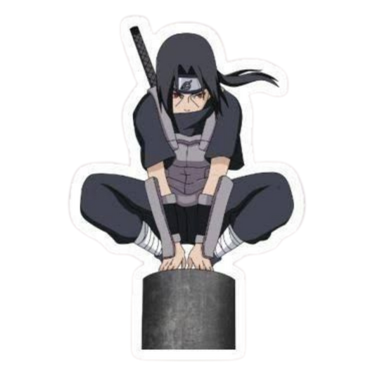 Itachi Uchiha Naruto Sticker 4 | Akatsuki Anime Premium Sticker