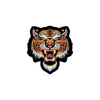 Royal Bengal Tiger Art | Bangladesh Stickers Collection | StickerBD