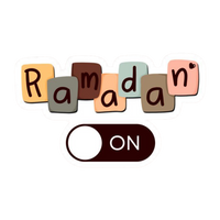 Ramadan ON | Quran, Dua & Calligraphy Designs | StickerBD