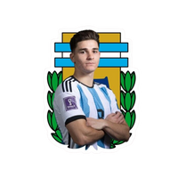 FC Argentina 54 | Argentina Football Sticker | Football Team