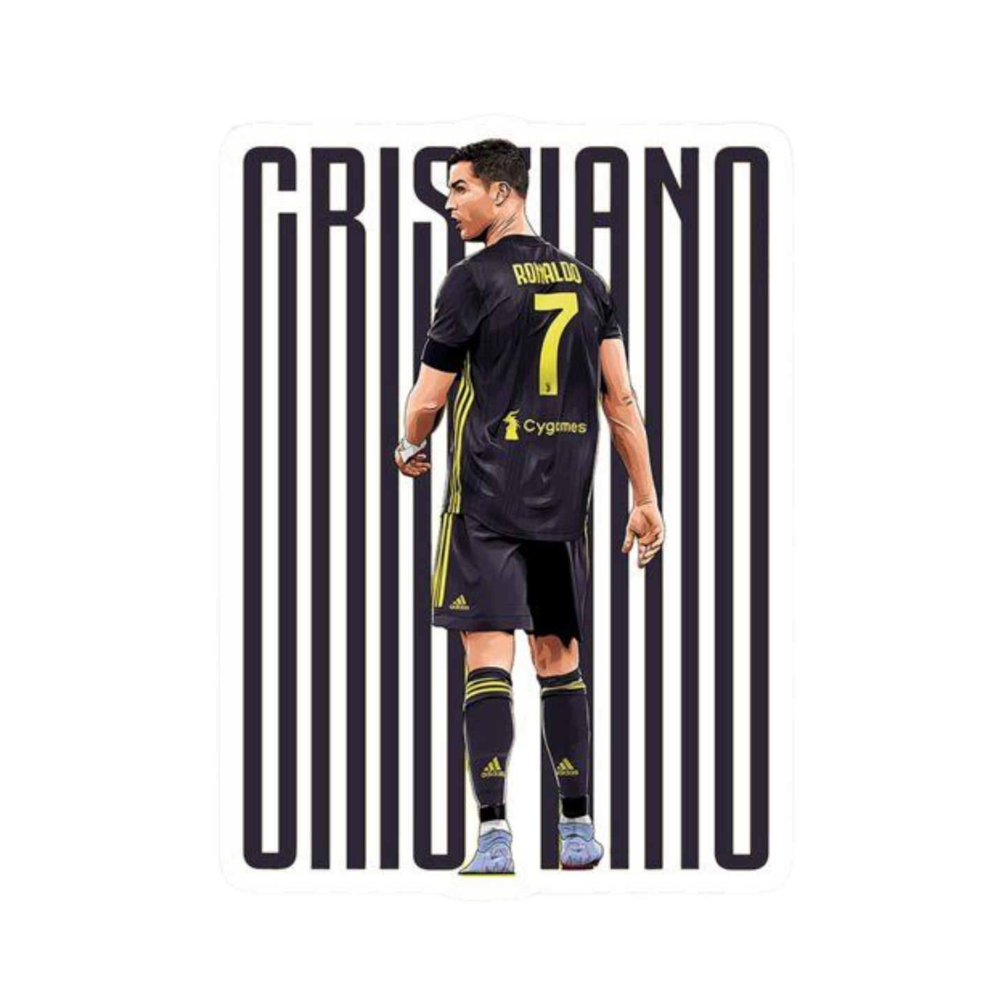 Cristiano Ronaldo 54 | Portugal Football Sticker