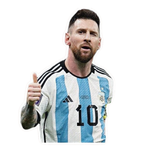 Messi 53 | Leo Messi Premium Football Sticker | Legendary Footballer