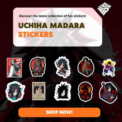 Uchiha Madara Sticker Bundle