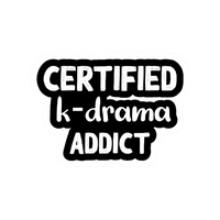 K-Drama 4 | K-Drama Premium Sticker | Korean Entertainment