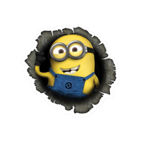 Minions | Cute Cartoon Sticker 44 | StickerBD