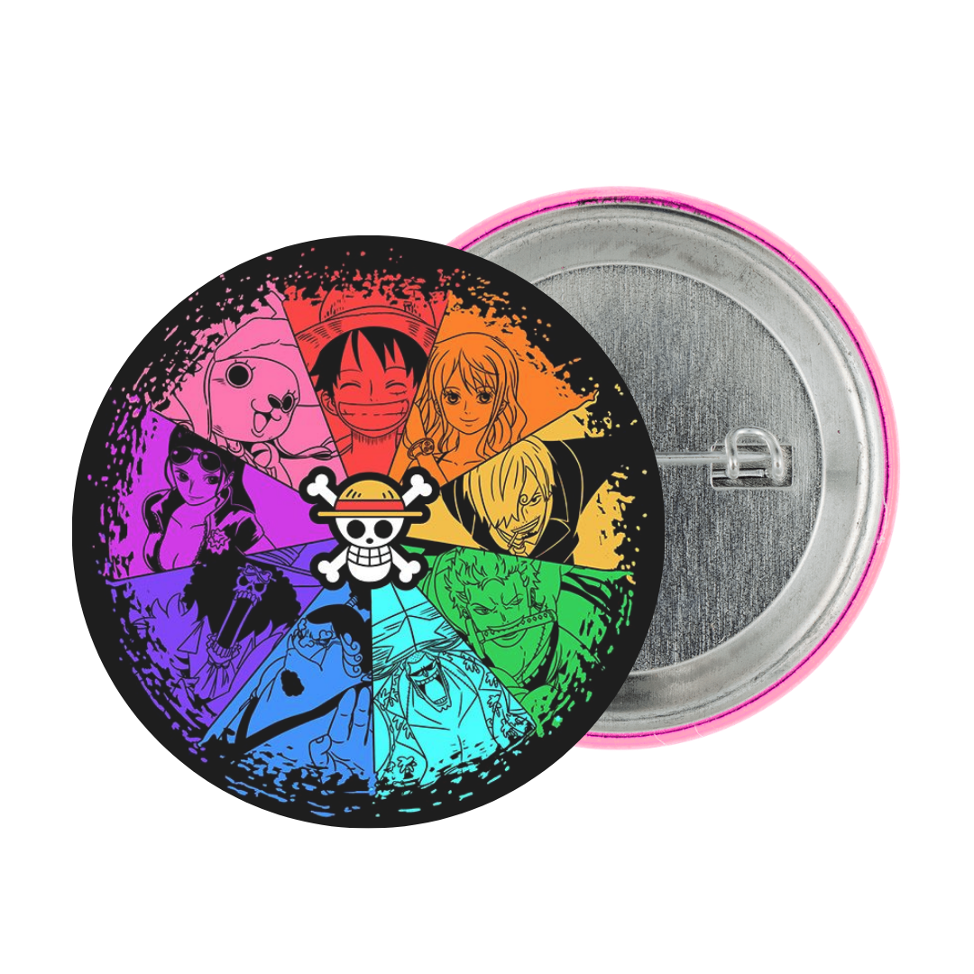 Strawhats Tinplate Badge
