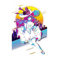 Juvia Lockser Fairy Tail Sticker 4 | Water Mage Premium Sticker