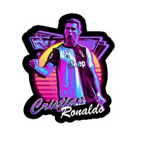 Cristiano Ronaldo 55 | Portugal Football Sticker
