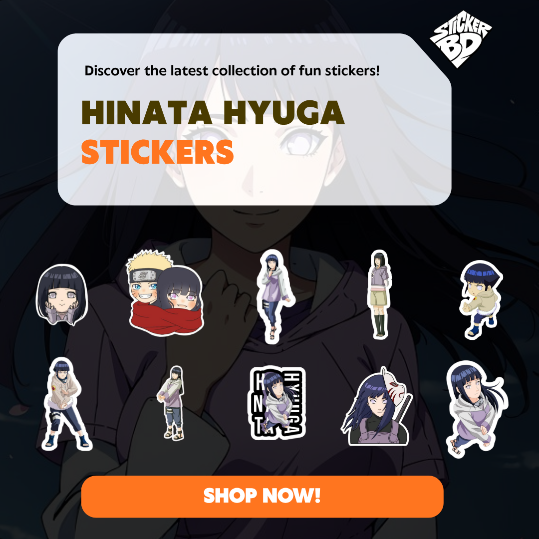 Hinata Hyuga Sticker Bundle