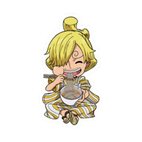 Sanji One Piece Sticker 8 | Black Leg Premium Sticker