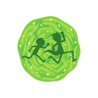 World of Rick and Morty | Rick and Morty Sticker | TV Series