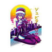 Juvia Lockser Fairy Tail Sticker 5 | Water Mage Premium Sticker