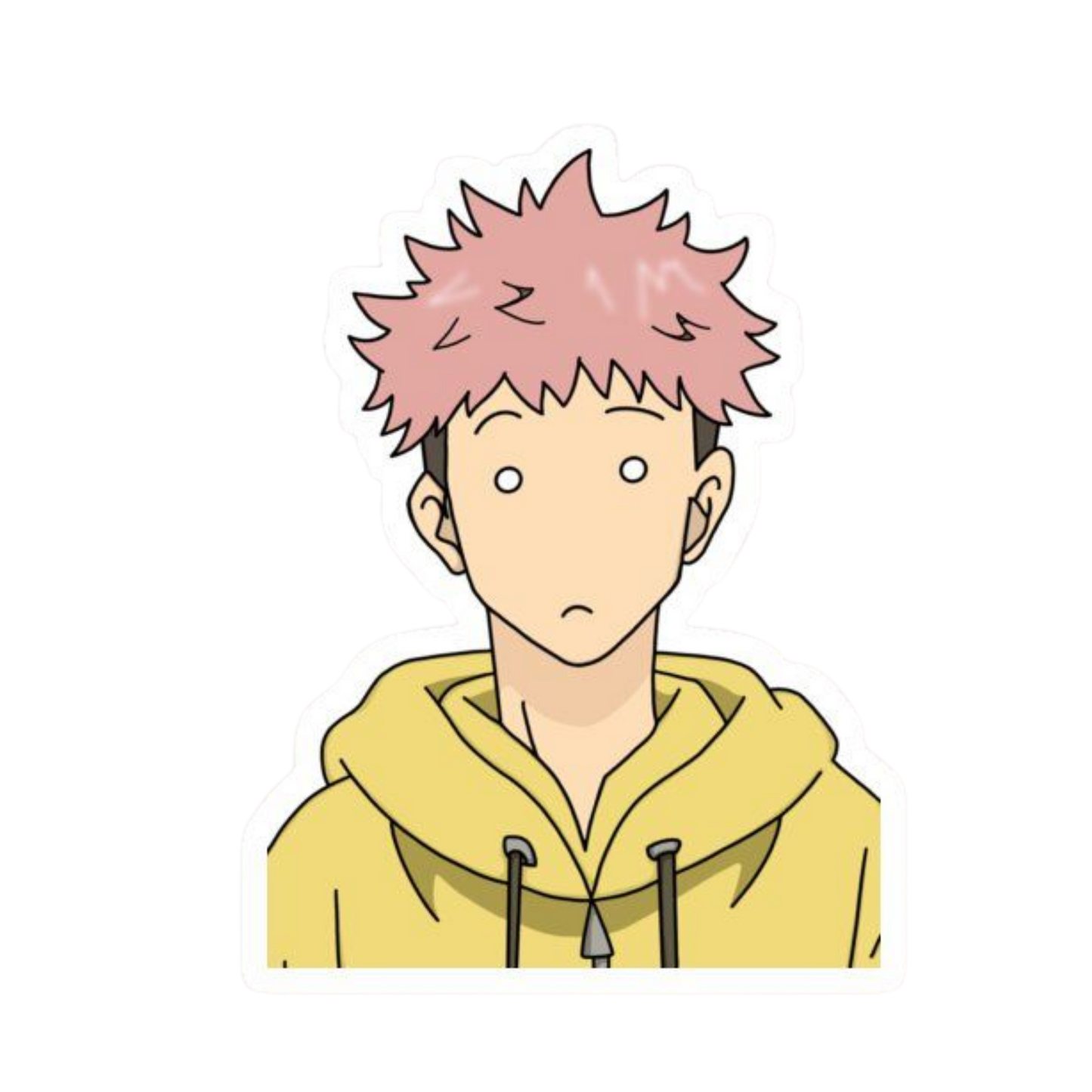 Itadori Yuji Jujutsu Kaisen Anime Sticker #24 | StickerBD