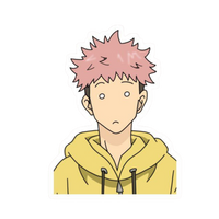 Itadori Yuji Jujutsu Kaisen Anime Sticker #24 | StickerBD