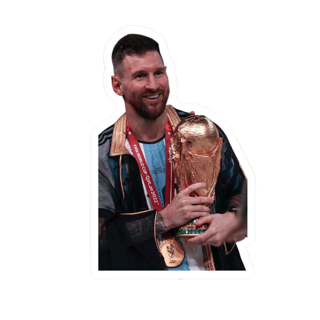 Messi 54 | Leo Messi Premium Football Sticker | Legendary Footballer