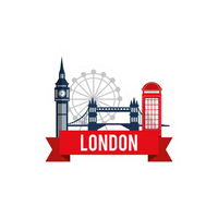 England-United Kingdom 7 | Country Premium Sticker | Country, Flag & Travel Sticker