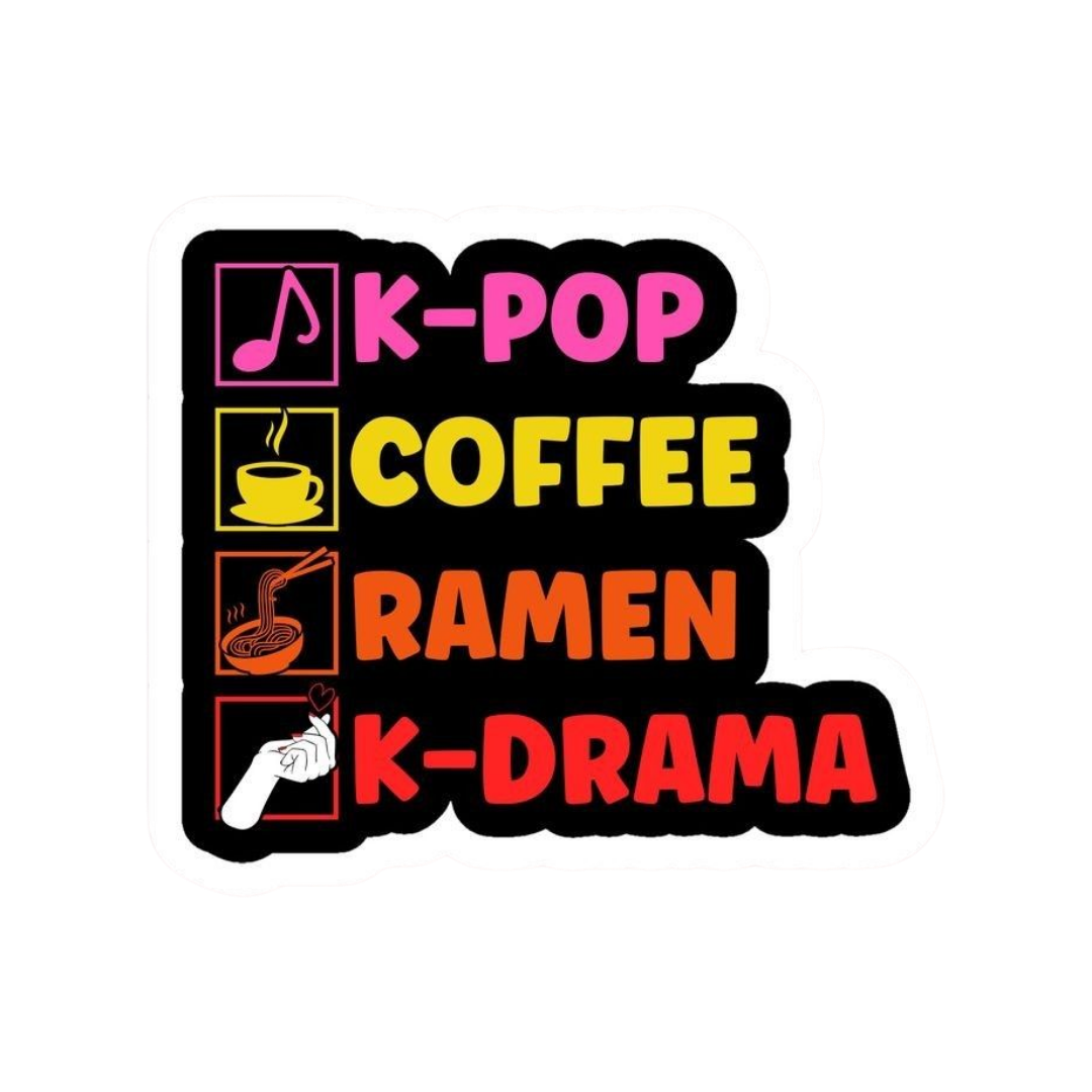K-Drama 6 | K-Drama Premium Sticker | Korean Entertainment