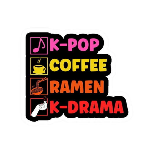 K-Drama 6 | K-Drama Premium Sticker | Korean Entertainment