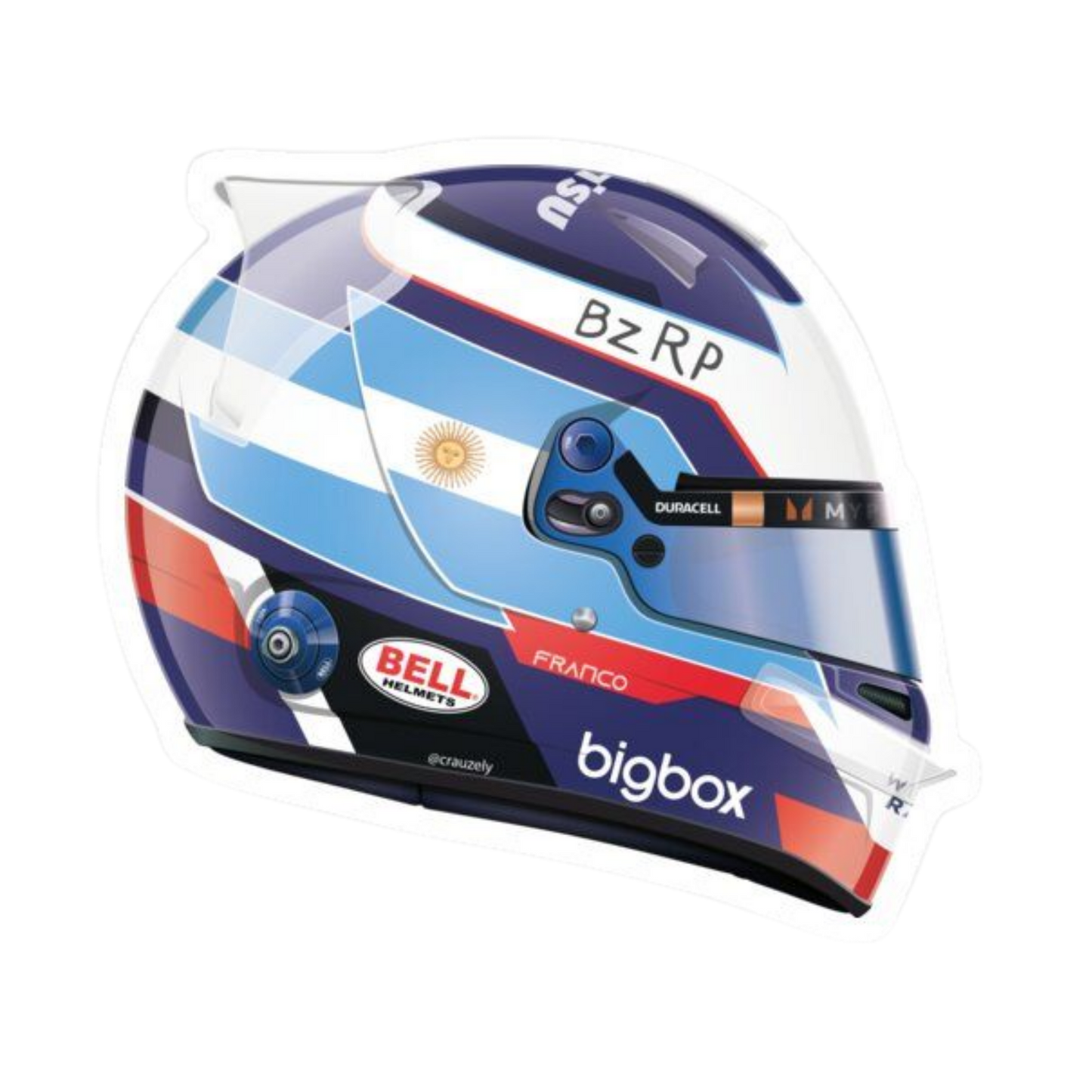 Formula 1 (F1) Stickers 47 | Premium Motorsport Stickers | StickerBD