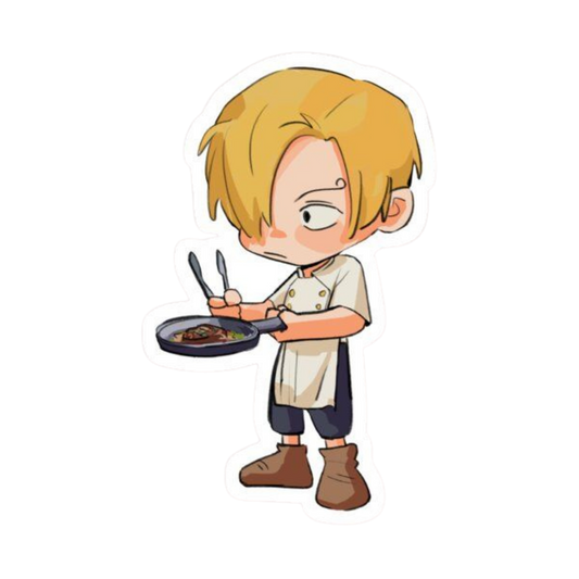 Sanji One Piece Sticker 9 | Black Leg Premium Sticker
