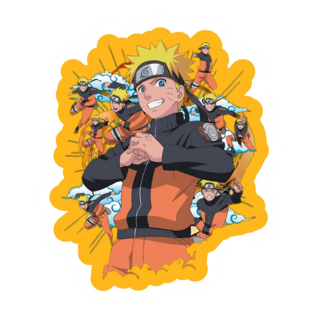 Naruto Shadow Clone Anime Sticker