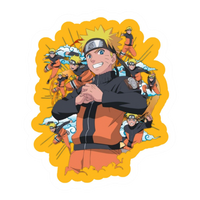 Naruto Shadow Clone Anime Sticker