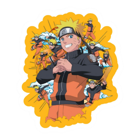 Naruto Shadow Clone Anime Sticker
