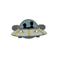 Alien Rick and Morty | Rick and Morty Sticker | TV Series