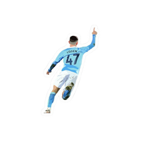Foden | Manchester City Premium Sticker | Football Club