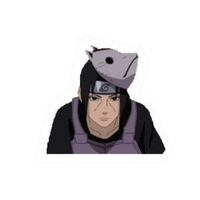 Itachi Uchiha Naruto Sticker 8 | Akatsuki Anime Premium Sticker