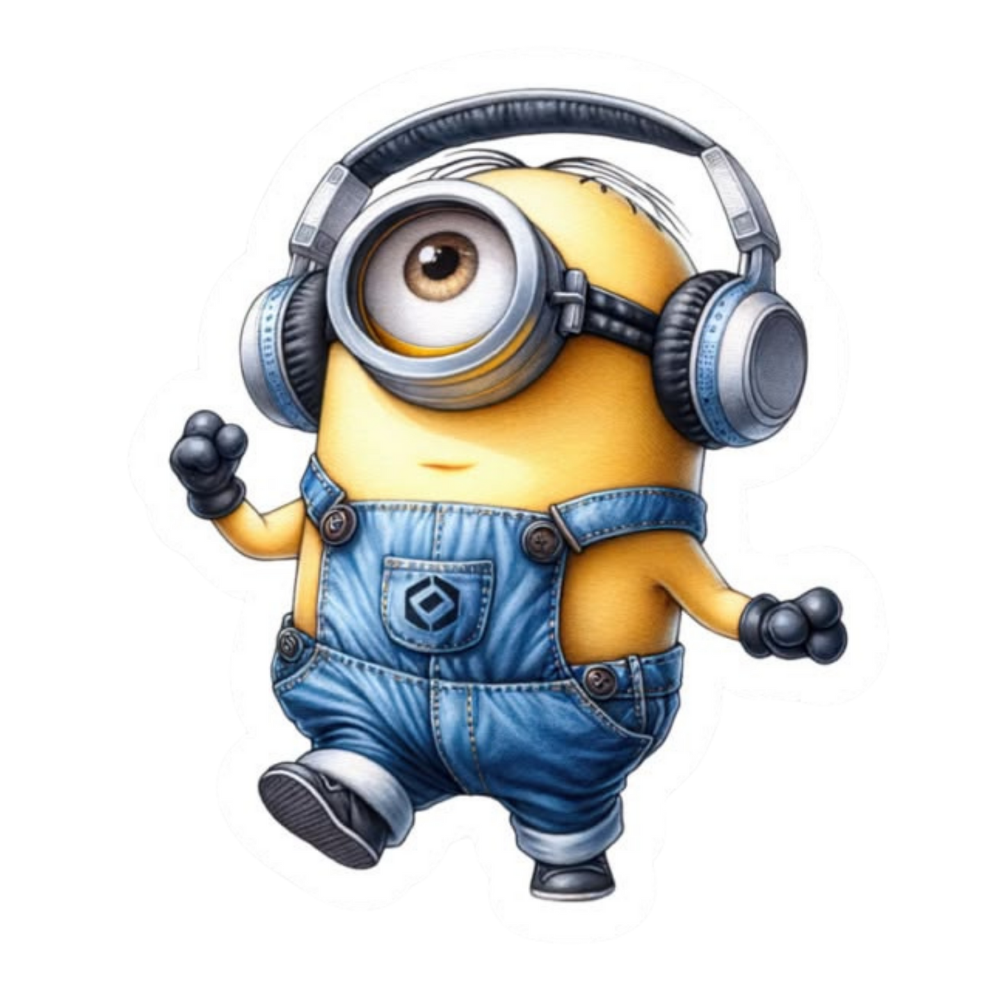 Minions | Cute Cartoon Sticker 47 | StickerBD