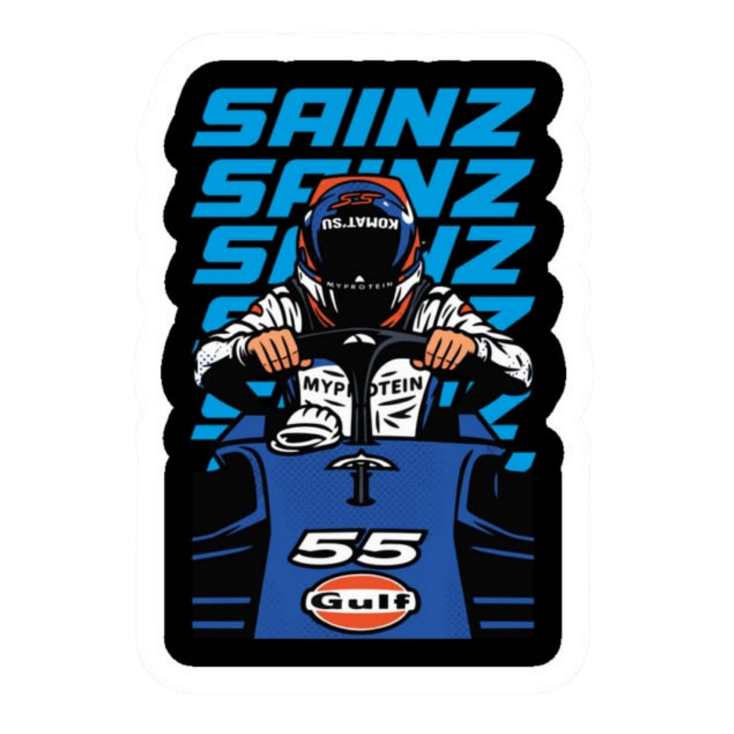 Formula 1 (F1) Stickers 49 | Premium Motorsport Stickers | StickerBD