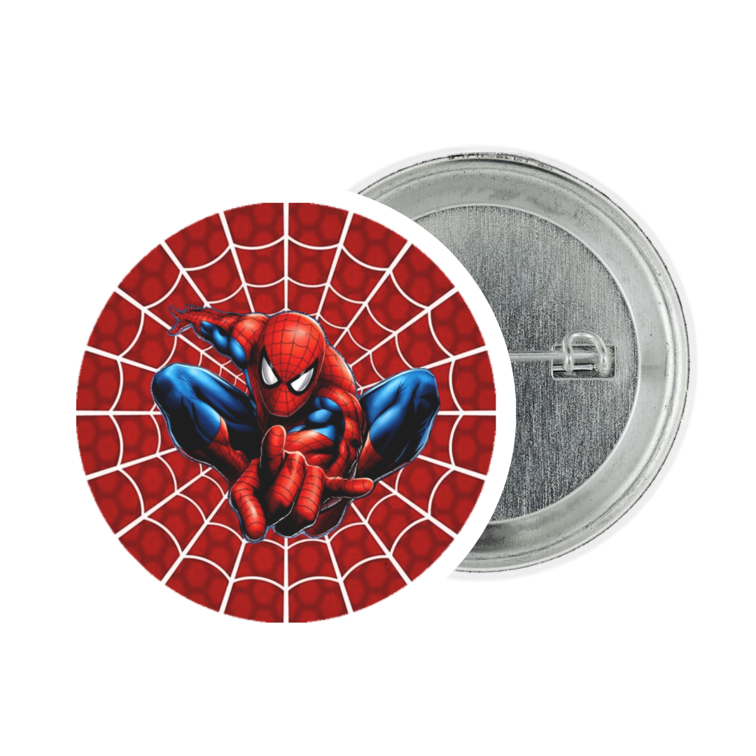 Spiderman Tinplate Badge