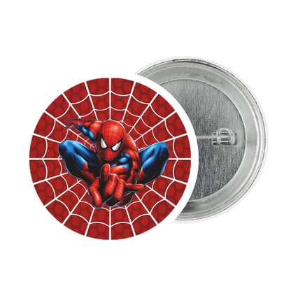 Spiderman Tinplate Badge