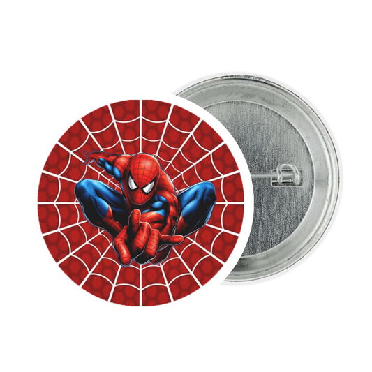 Spiderman Tinplate Badge