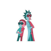 High Rick and Morty | Rick and Morty Sticker | TV Series