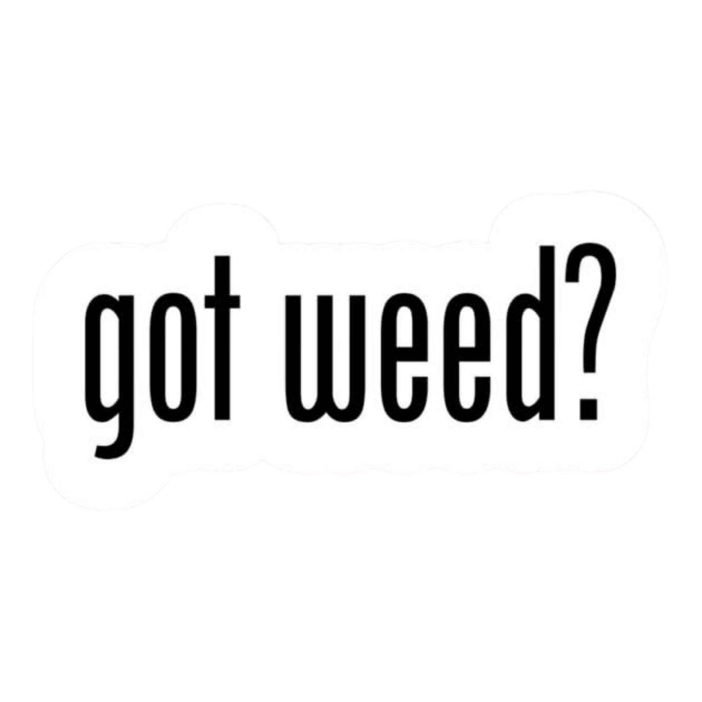Got Wee Hemp Sticker | StickerBD