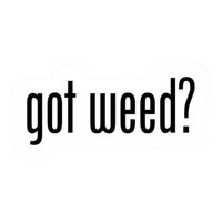 Got Wee Hemp Sticker | StickerBD